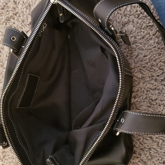 Coach black handbag - Picture 3 of 3